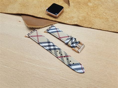 authentic burberry apple watch band|designer apple watch bands burberry.